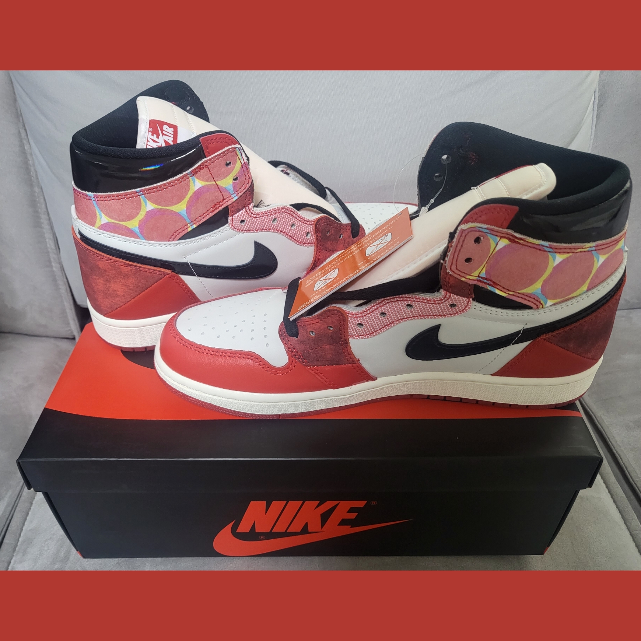Jordan 1 Retro High Spider-Man Next Chapter 착용 스타일 - 2