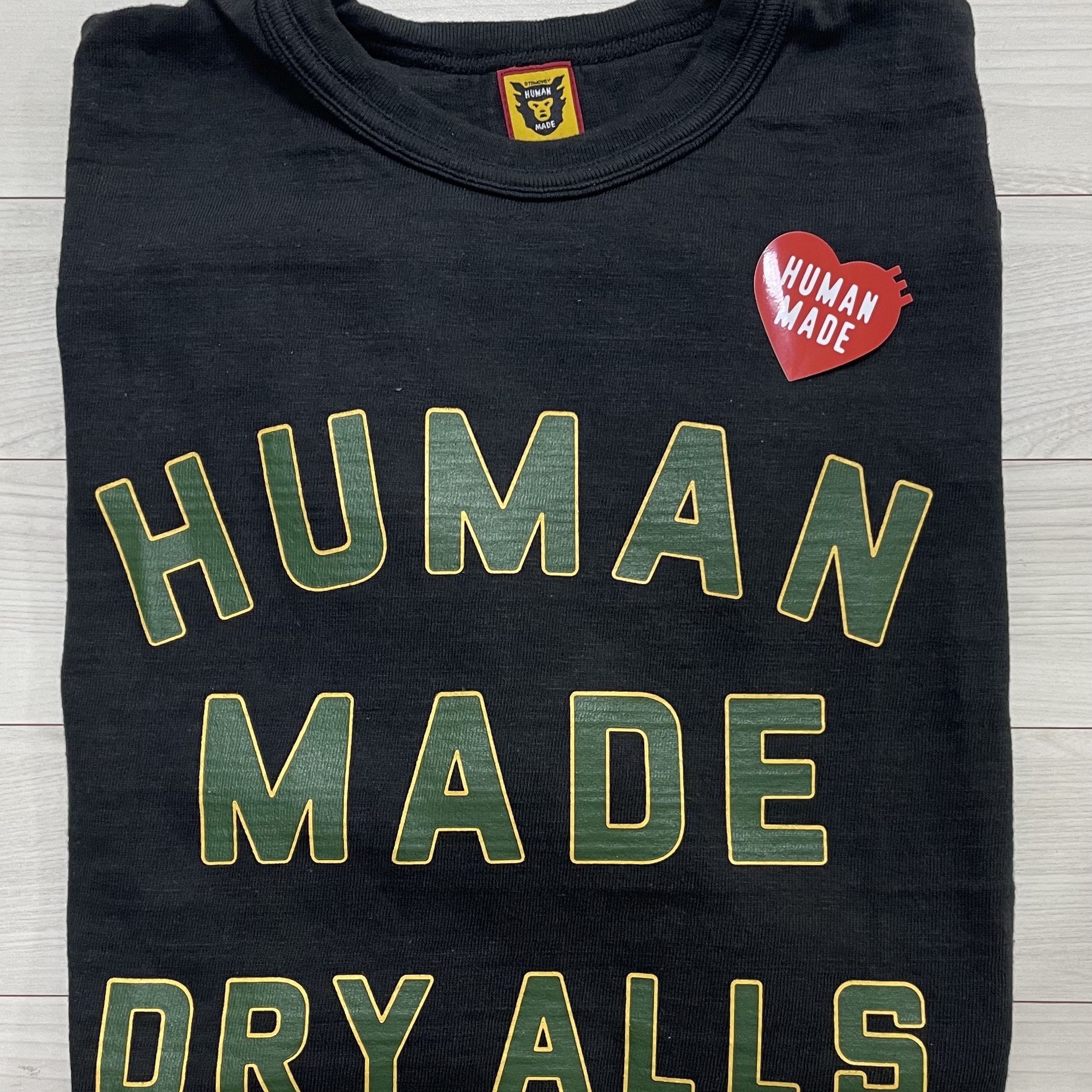 Human Made Graphic T-Shirt #12 Black 착용 스타일