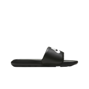 (W) Nike Victori One Slide Black White