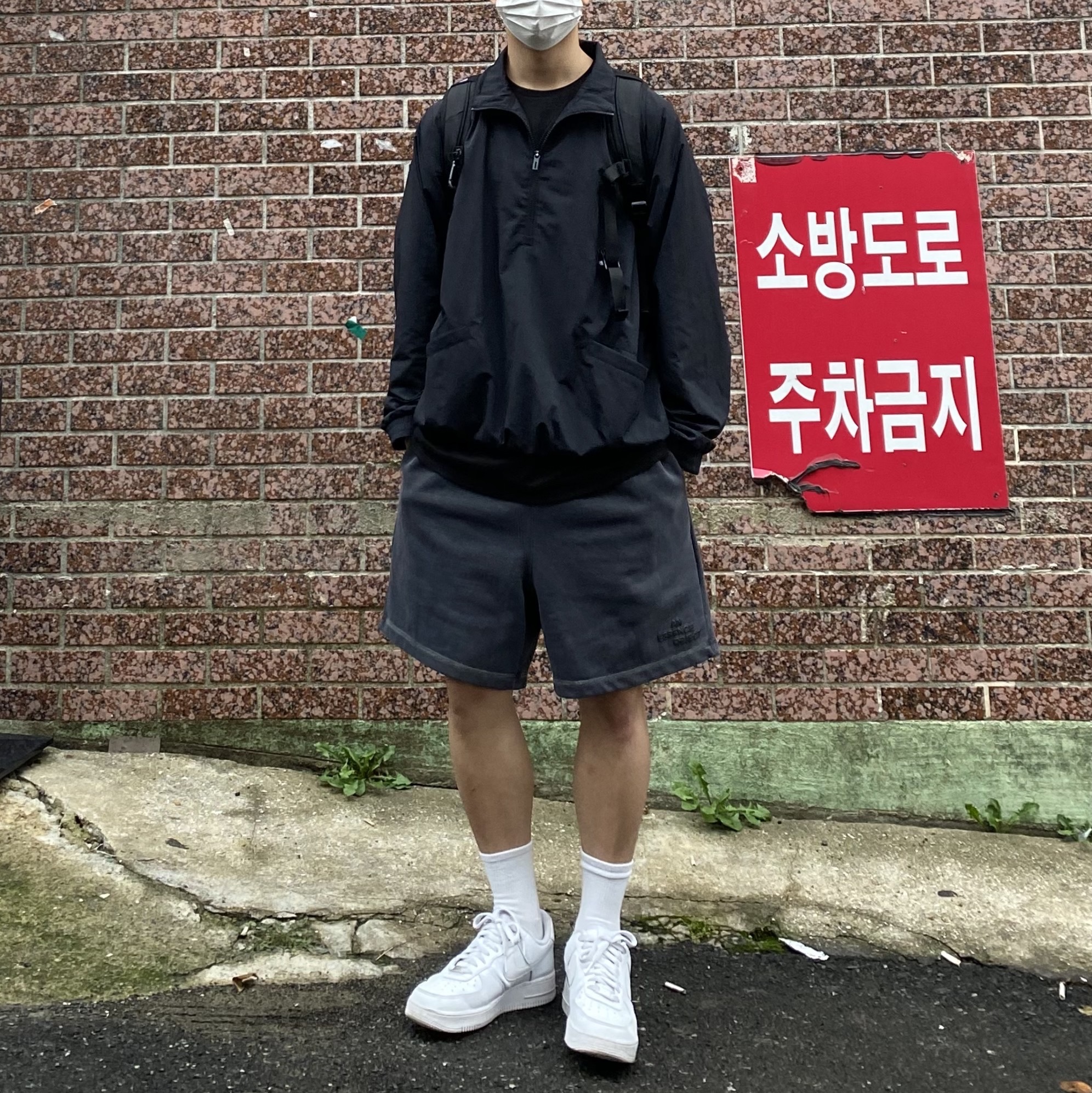 Nike Air Force 1 '07 Low White 착용 스타일