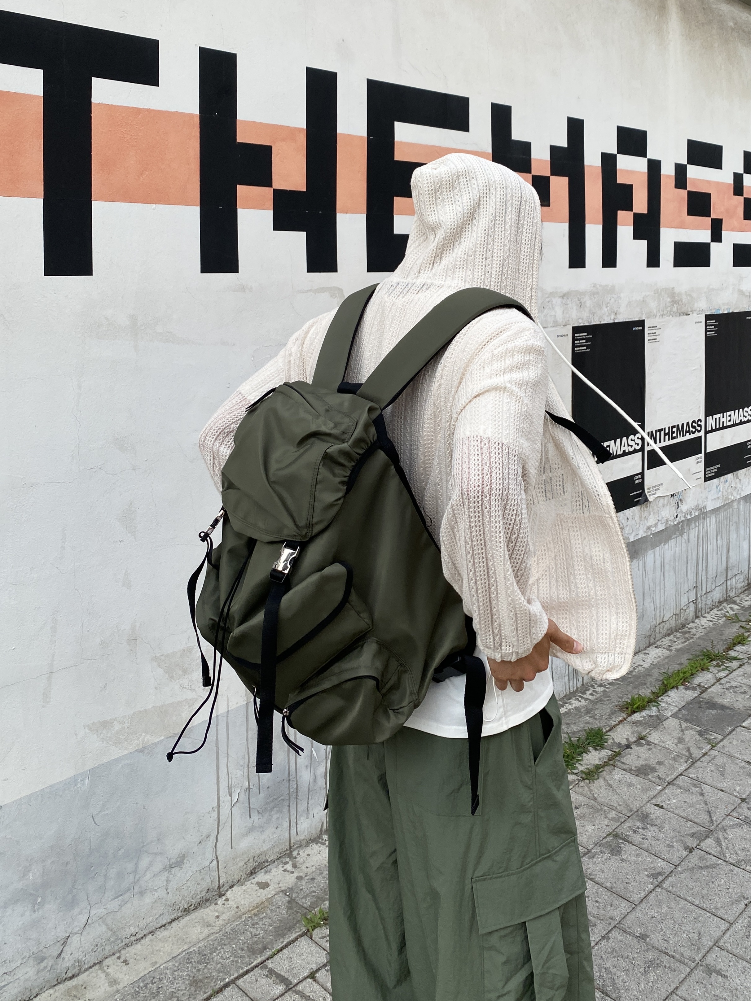 (W) Nike Air Force 1 Low Gorge Green 착용 스타일 - 4