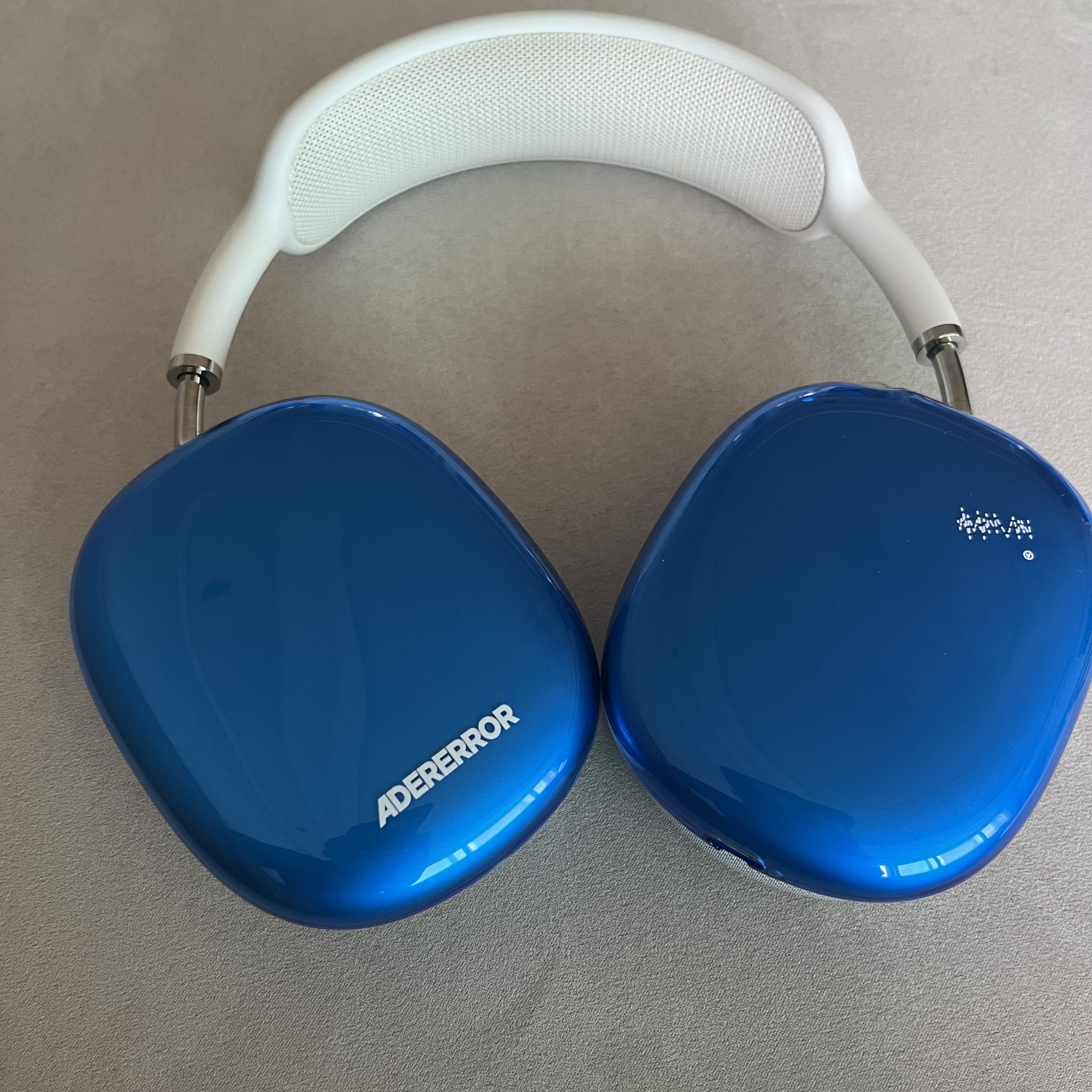 Ader Error Standic AirPods Max Case Z-Blue, Apple AirPods Max Lightning Silver (Korean Ver.) 착용 스타일 - 1