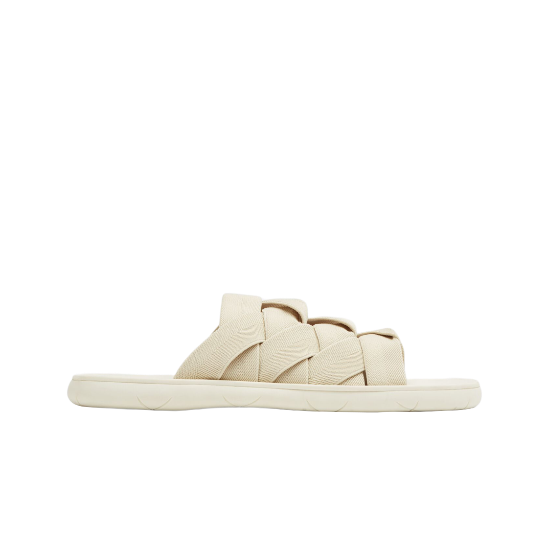 보테가 베네타 플랫 뮬 씨 솔트(Bottega Veneta Plat Mule Sea Salt)