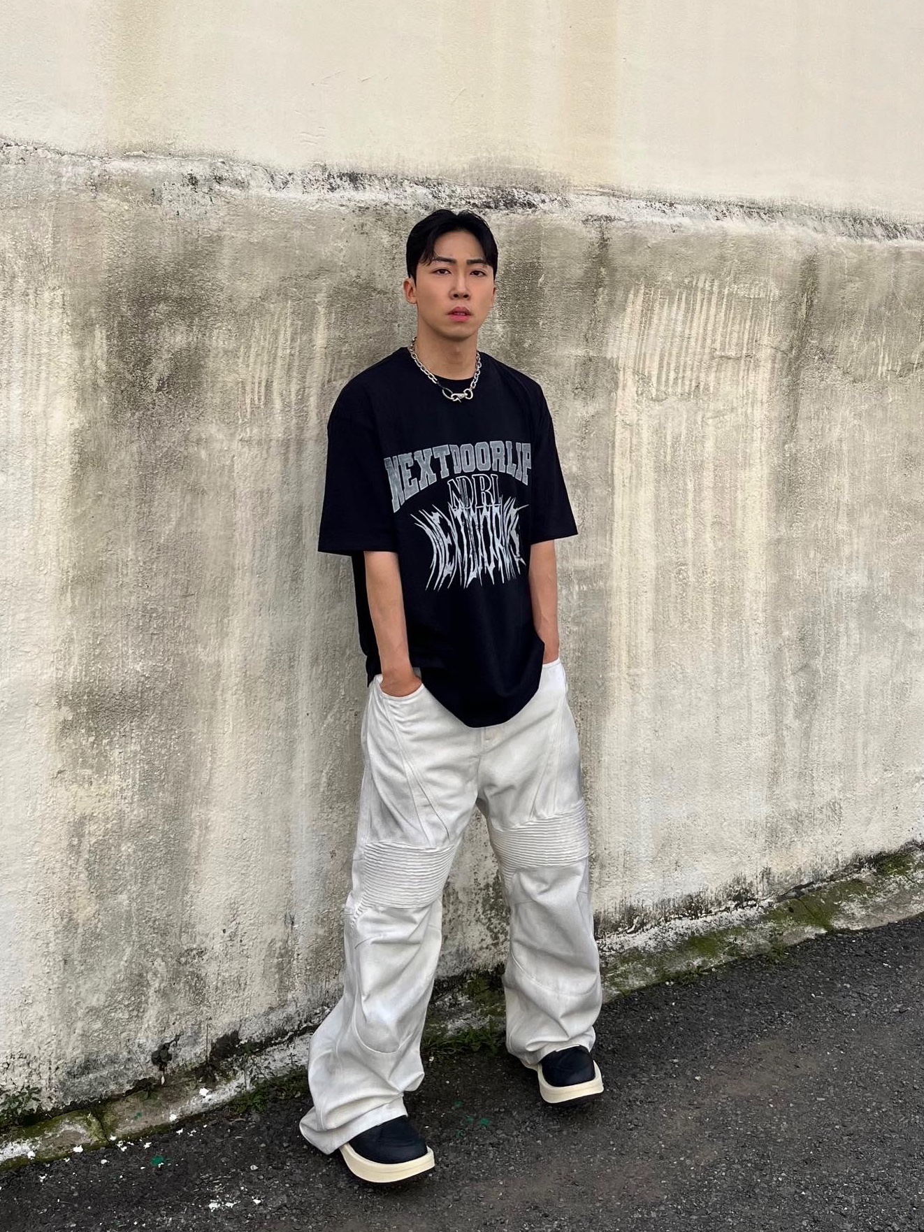 Converse x Drkshdw Turbowpn Black Cream, Our Legacy Ladon Brass Keychain Matte Nickel 착용 스타일