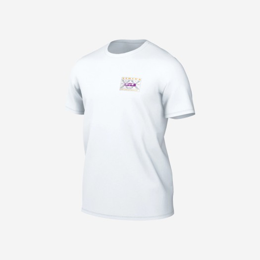 나이키 드라이핏 르브론 베스킷볼 티셔츠 화이트 - 아시아