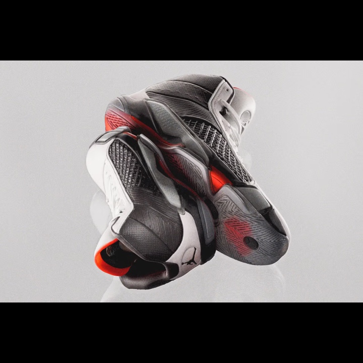 Jordan x Paris Saint-Germain Aerospace 720 QS Black, (W) Jordan 1 Zoom Air CMFT Gym Red Black 착용 스타일 - 3