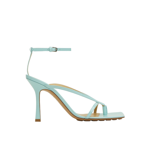 (W) Bottega Veneta Stretch Strap Sandal Pale Blue