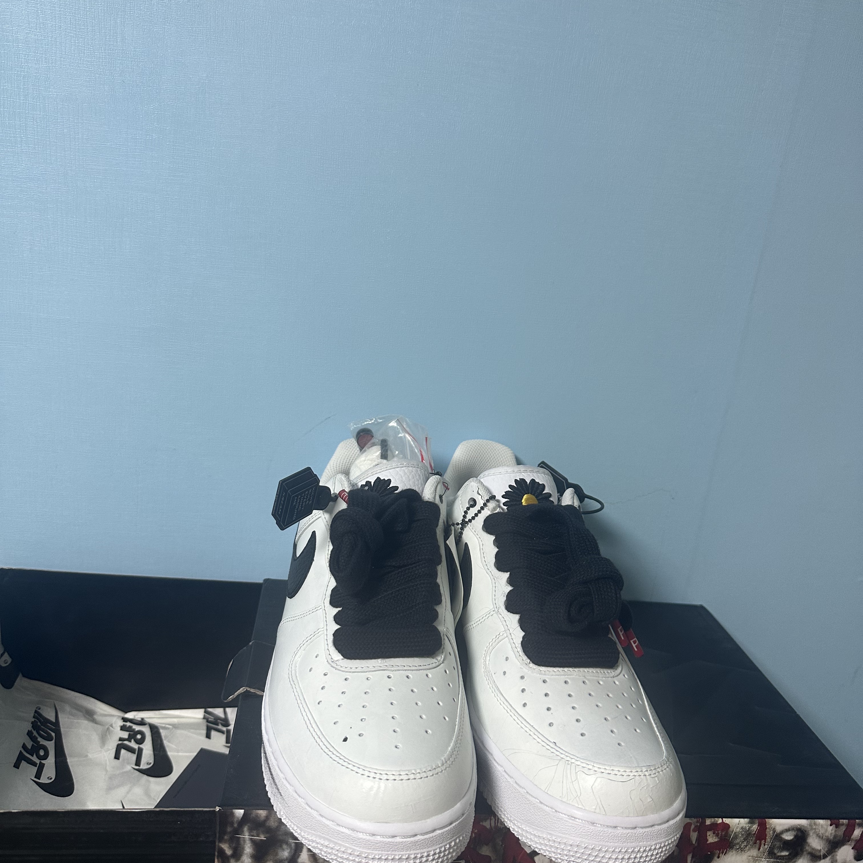Nike x Peaceminusone Air Force 1 Low Para-Noise 2.0 착용 스타일 - 3