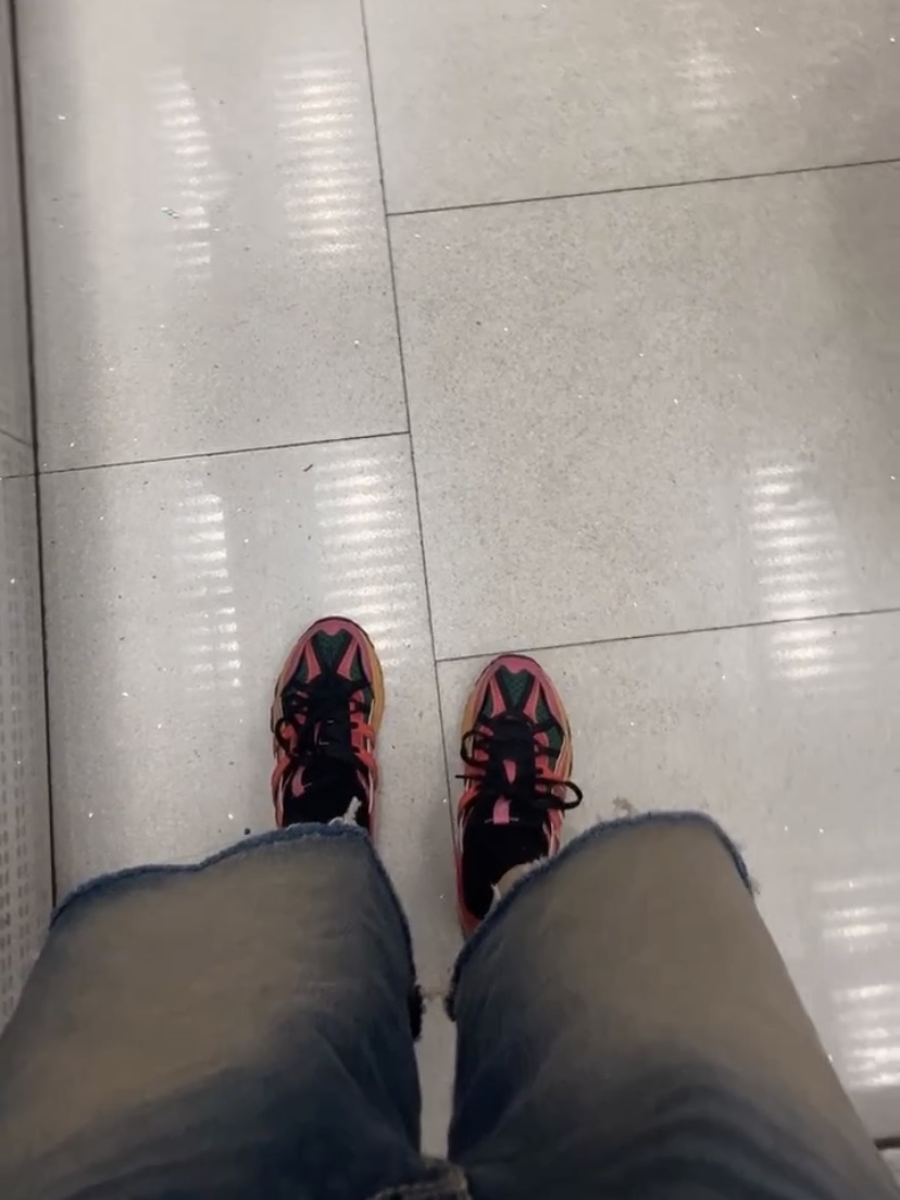 Asics x Andersson Bell Gel-Sonoma 15-50 Bright Rose Evergreen 착용 스타일