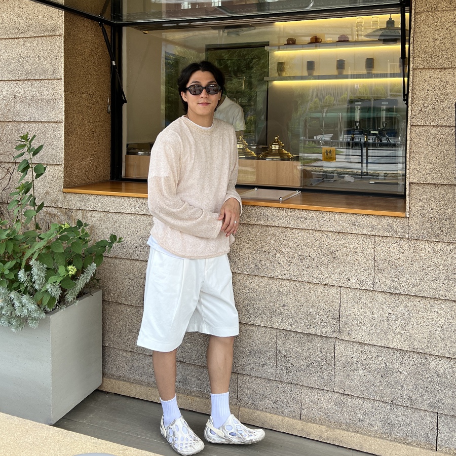 Merrell Hydro Moc Boulder 착용 스타일