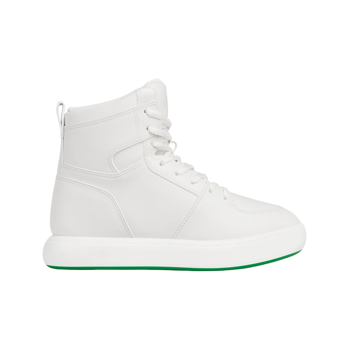 730272V2CS09185 Bottega Veneta Pillow Sneaker Optic White Parakeet - 대표 이미지 #1