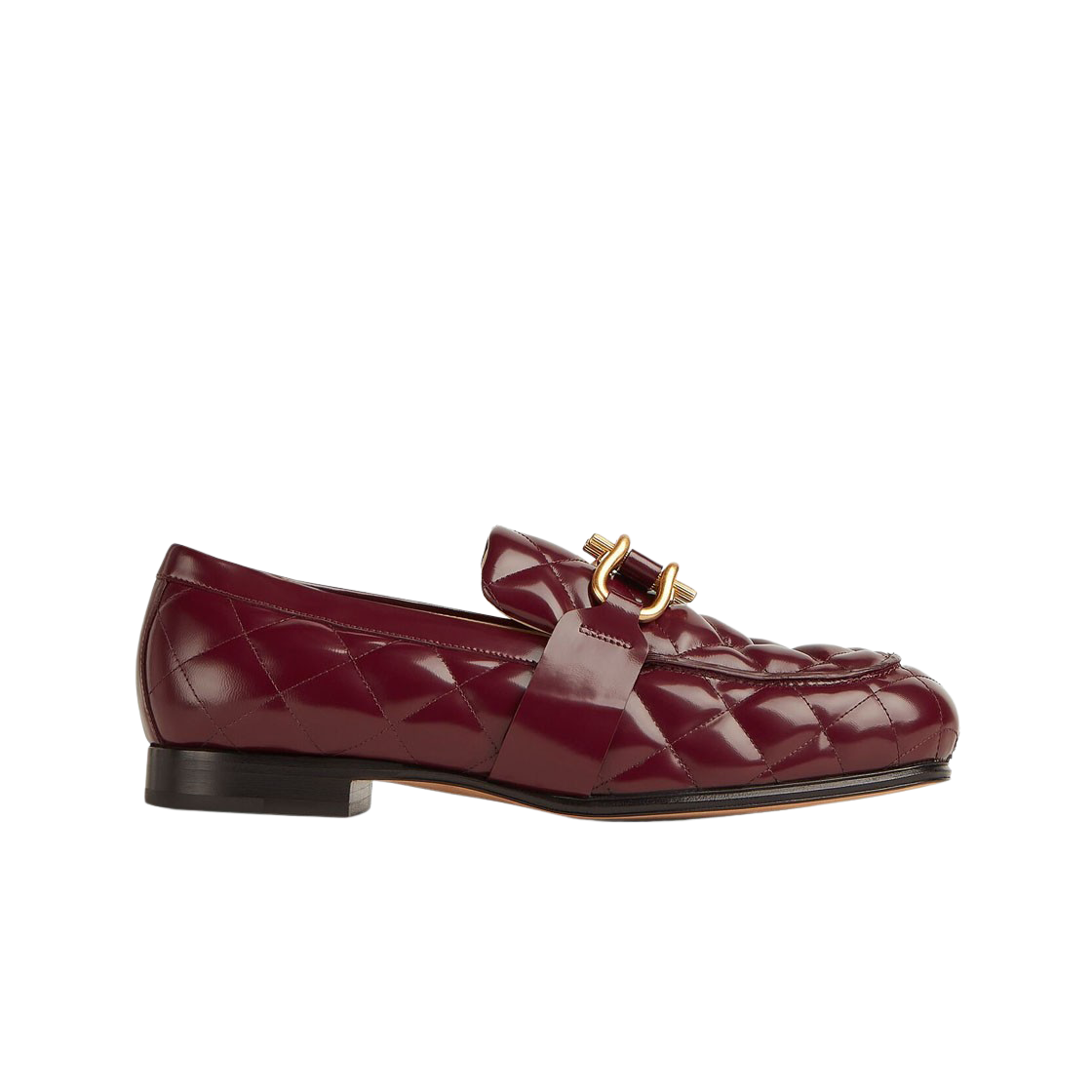 (W) 보테가 베네타 무슈 로퍼 멀롯((W) Bottega Veneta Monsieur Loafer Merlot) - 1