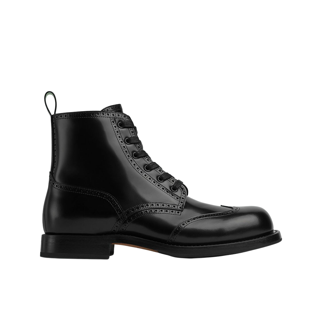 보테가 베네타 워드롭 레이스업 앵클 부츠 블랙(Bottega Veneta Wardrobe Lace Up Ankle Boot Black) - 1