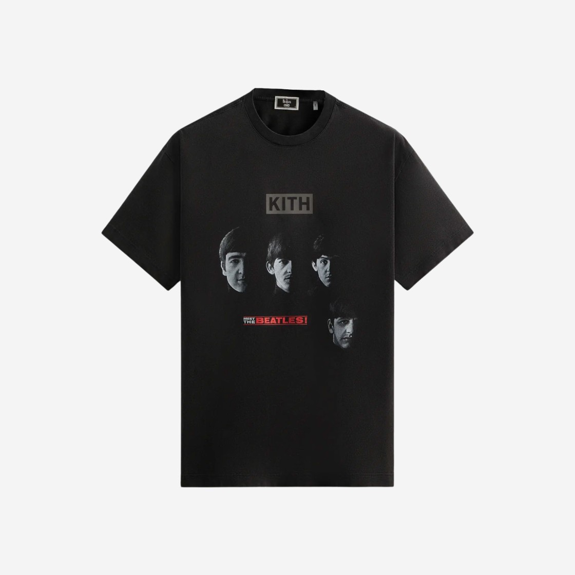 Kith x The Beatles Meet The Beatles T-Shirt Black 상세 이미지 1