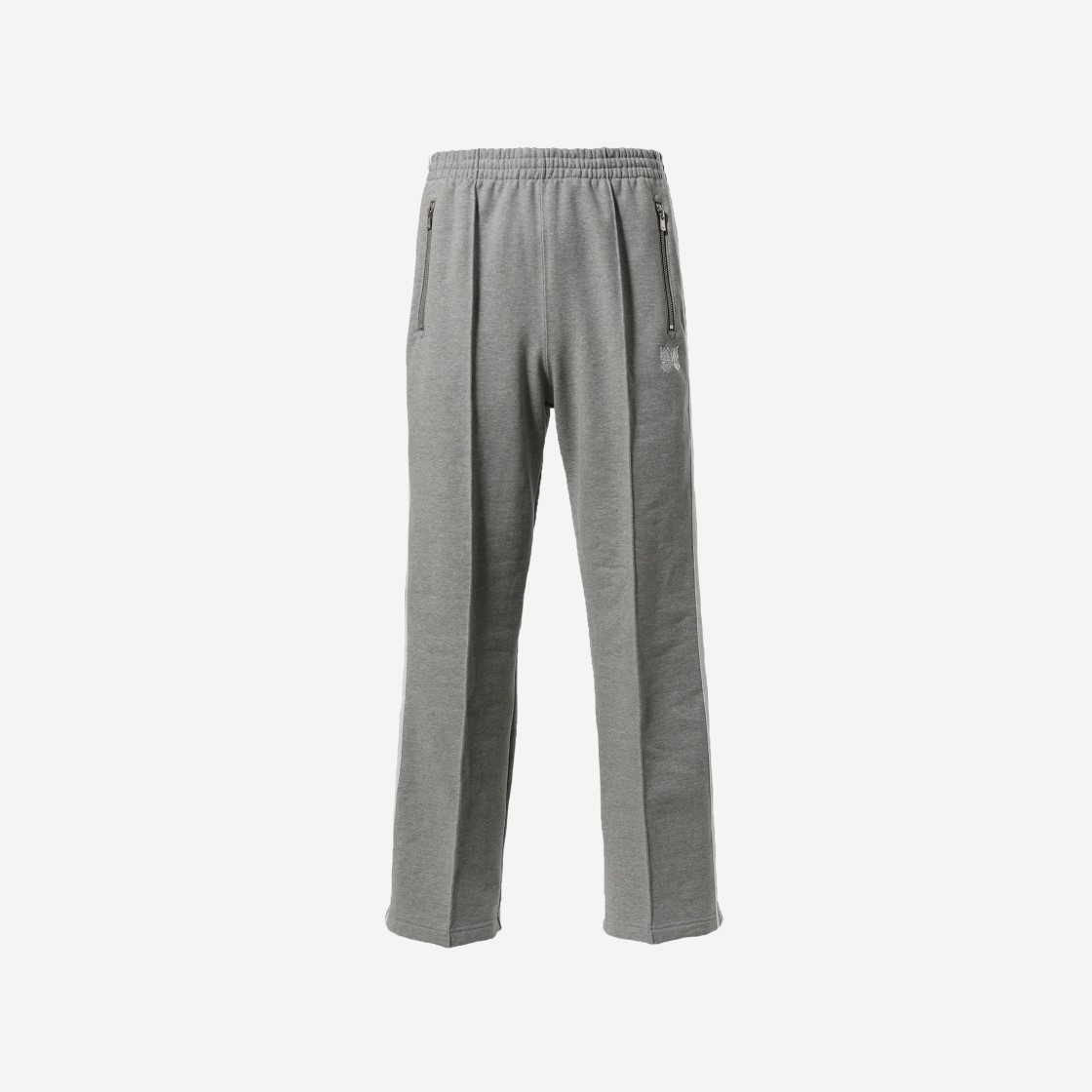 Needles x Nubian Cotton Jersey Track Pants Grey - Nubian Exclusive 상세 이미지 1