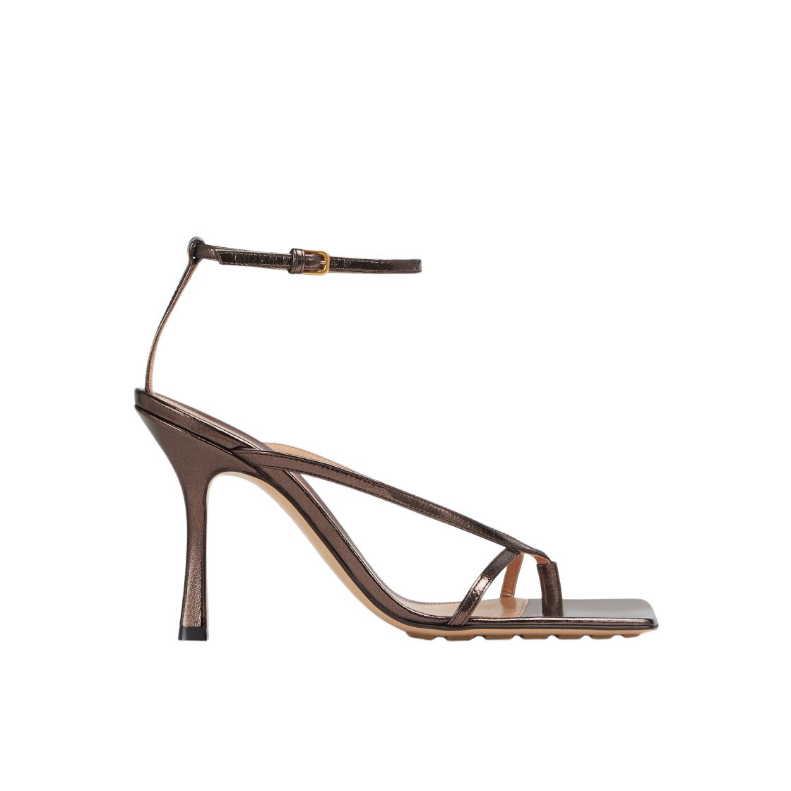 (W) 보테가 베네타 스트레치 스트랩 샌들 폰덴테((W) Bottega Veneta Stretch Strap Sandal Fondant) - 1
