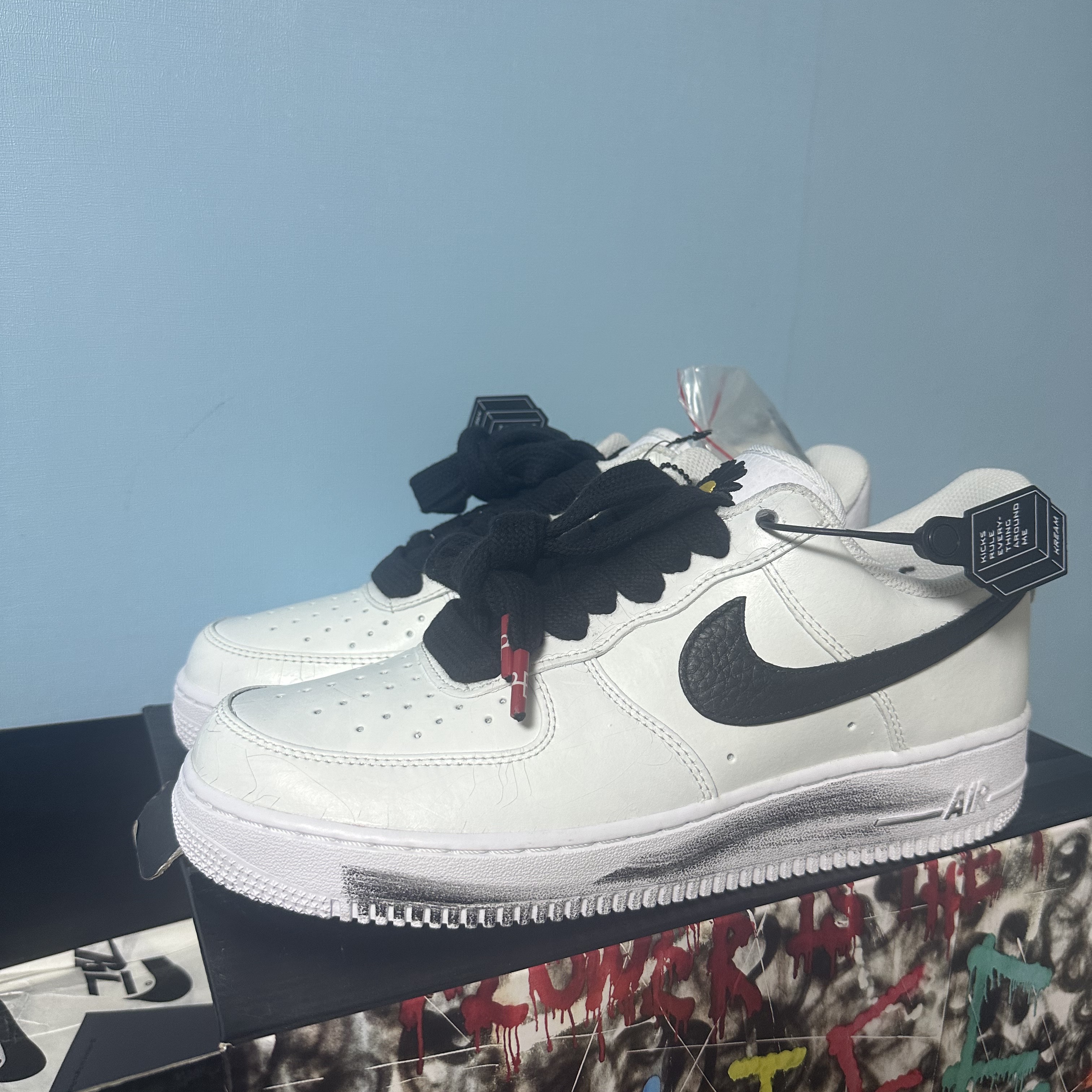 Nike x Peaceminusone Air Force 1 Low Para-Noise 2.0 착용 스타일 - 2