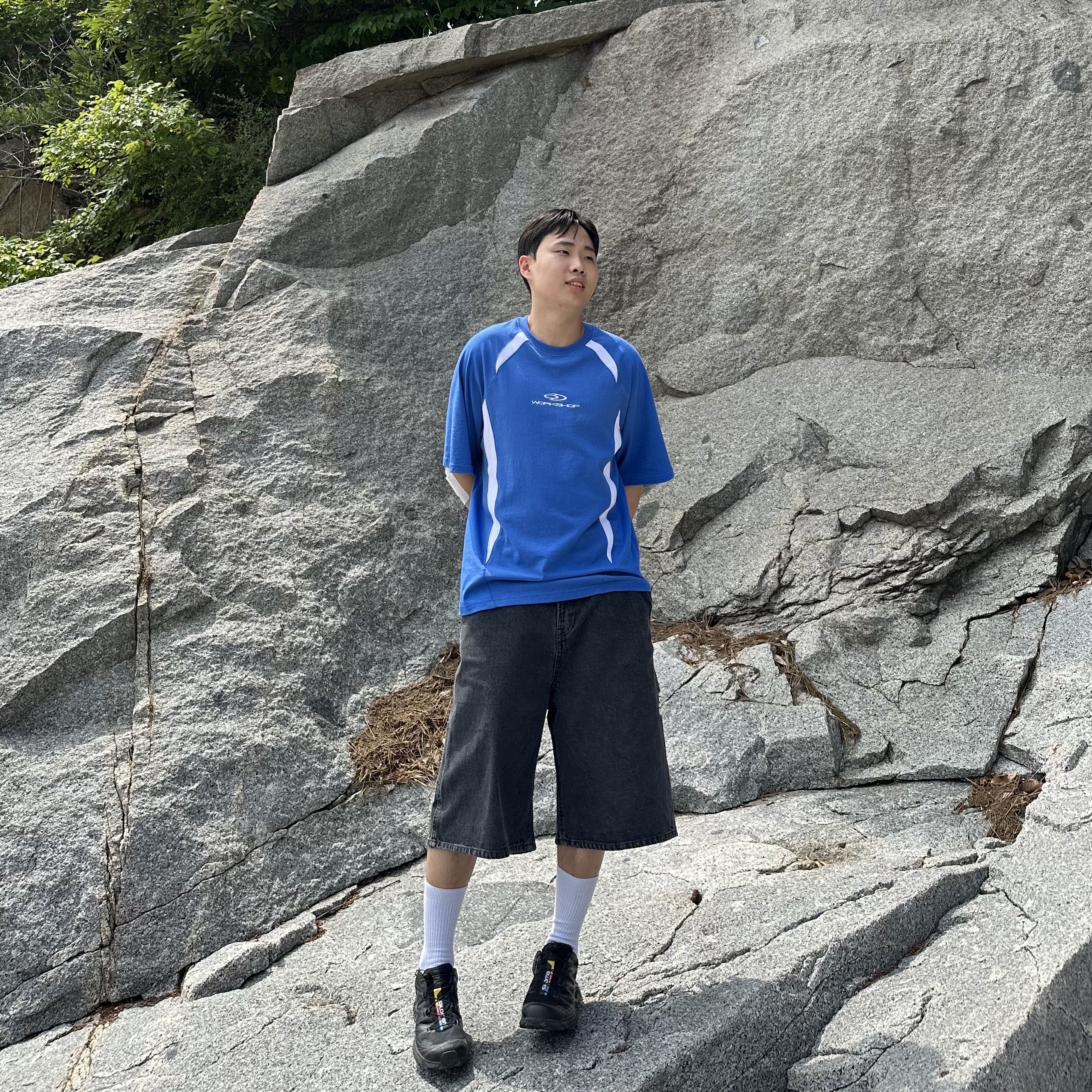 Salomon XT-6 ADV Black 착용 스타일 - 2