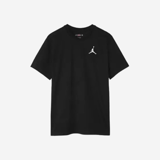 조던 점프맨 EMB 숏슬리브 티셔츠 블랙 - 아시아