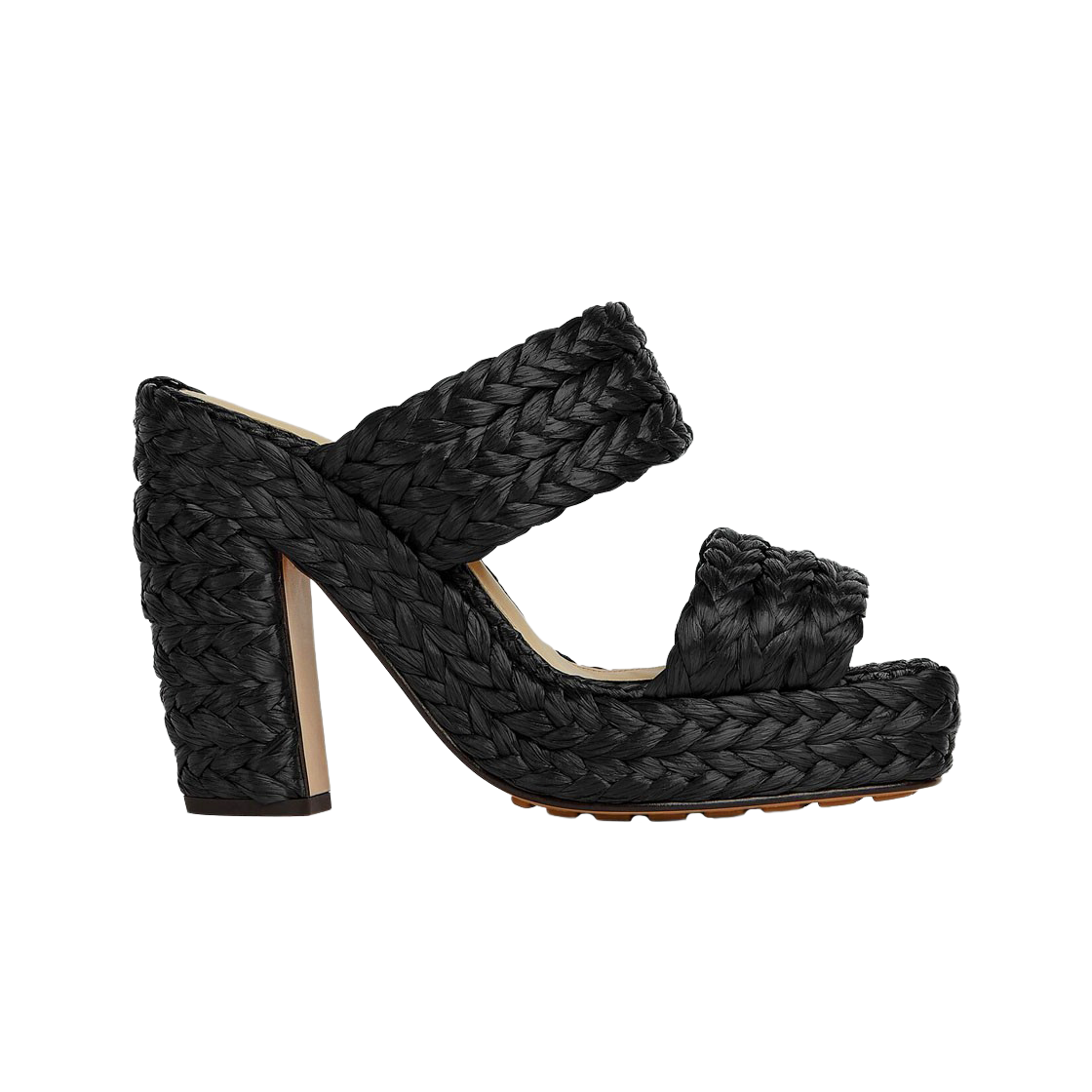 (W) 보테가 베네타 카날라초 샌들 블랙((W) Bottega Veneta Canalazzo Sandal Black) - 1