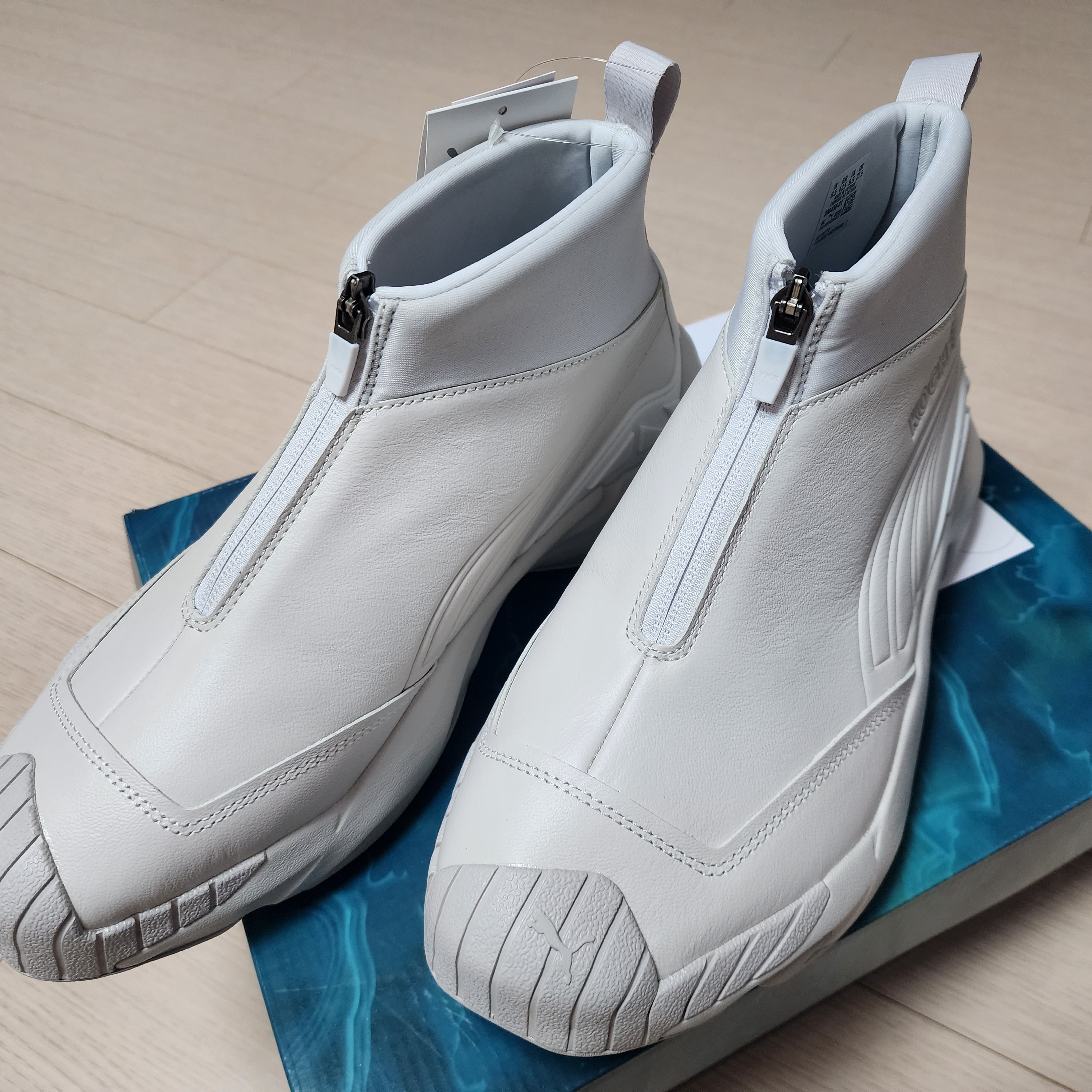 Puma Plexus Elektro Green 착용 스타일 - 1