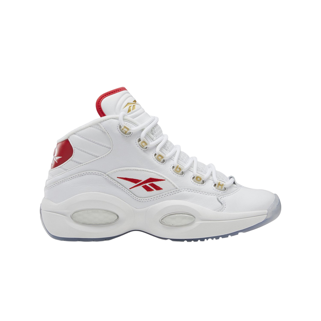 리복 퀘스천 미드 레드