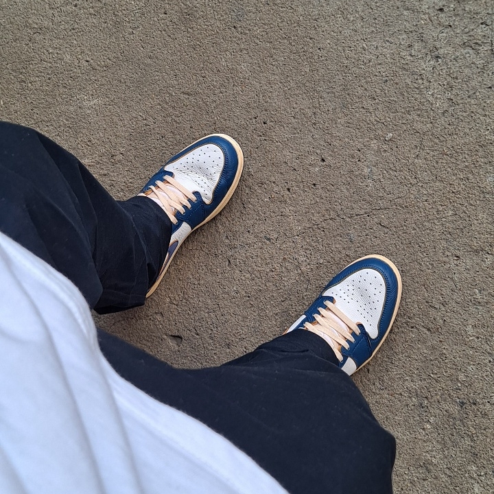 Jordan 1 x Union Retro High Blue Toe 착용 스타일