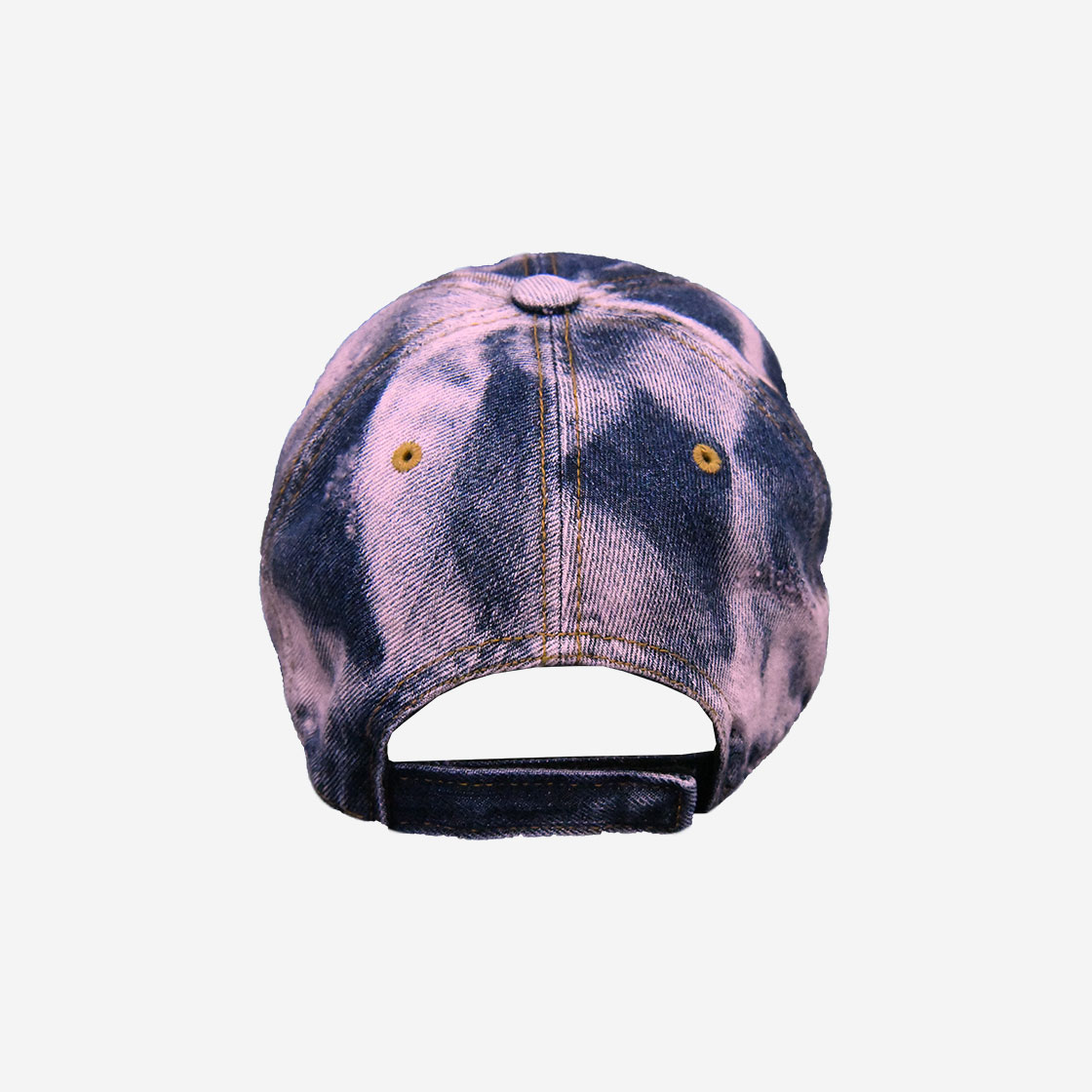 ★関税込★THE MUSEUM VISITOR★WASHED DENIM BALLCAP★ THE MUSEUM VISITOR】 WASHED DENIM BALLCAP (PINK BLUE)