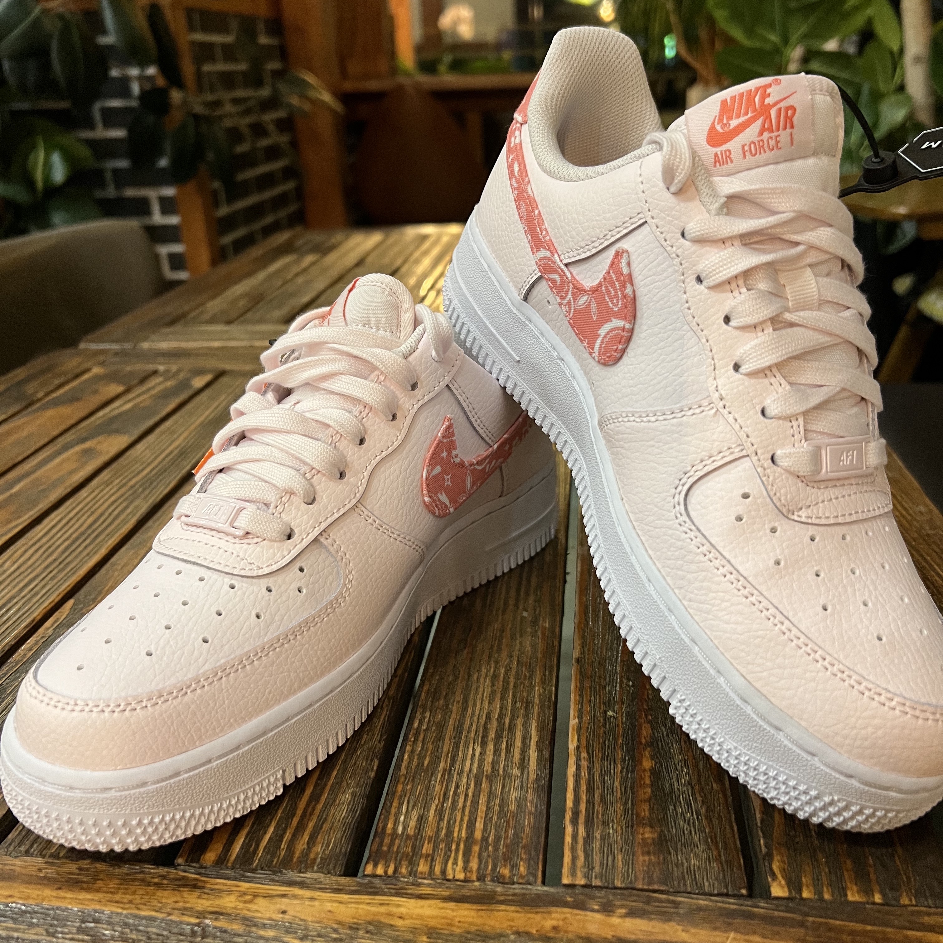 (W) Nike Air Force 1 Low '07 Pearl Pink 착용 스타일