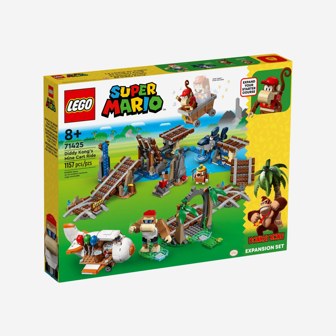 레고 디디콩의 광산 카트 확장팩(Lego Diddy Kong's Mine Cart Ride Expansion Set) - 2