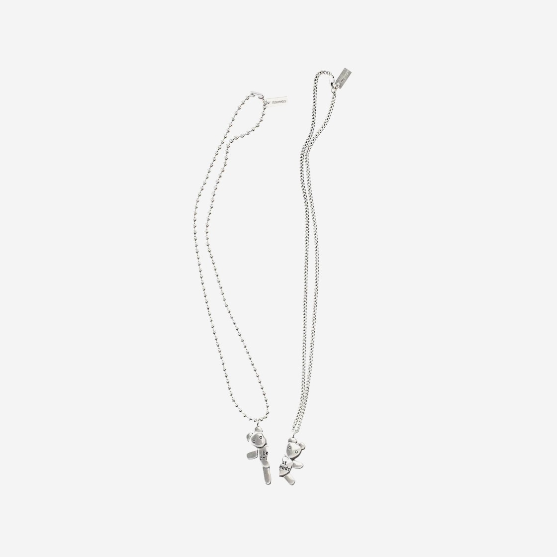 Heaven by Marc Jacobs Friendship Necklace Set Silver Ox (Set of 2) 상세 이미지 1