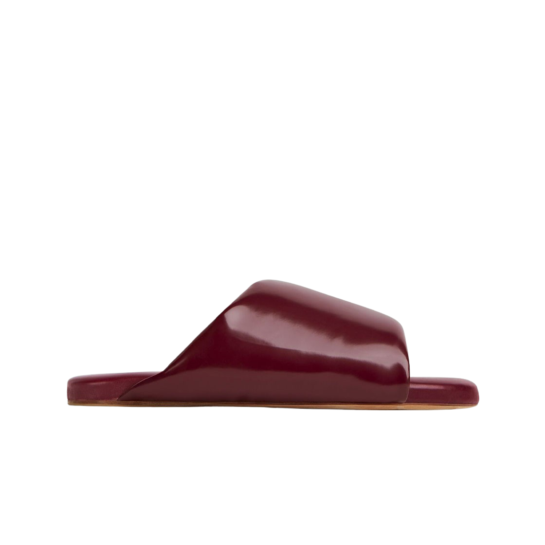 보테가 베네타 쿠션 뮬 멀롯(Bottega Veneta Cushion Mule Merlot) - 1