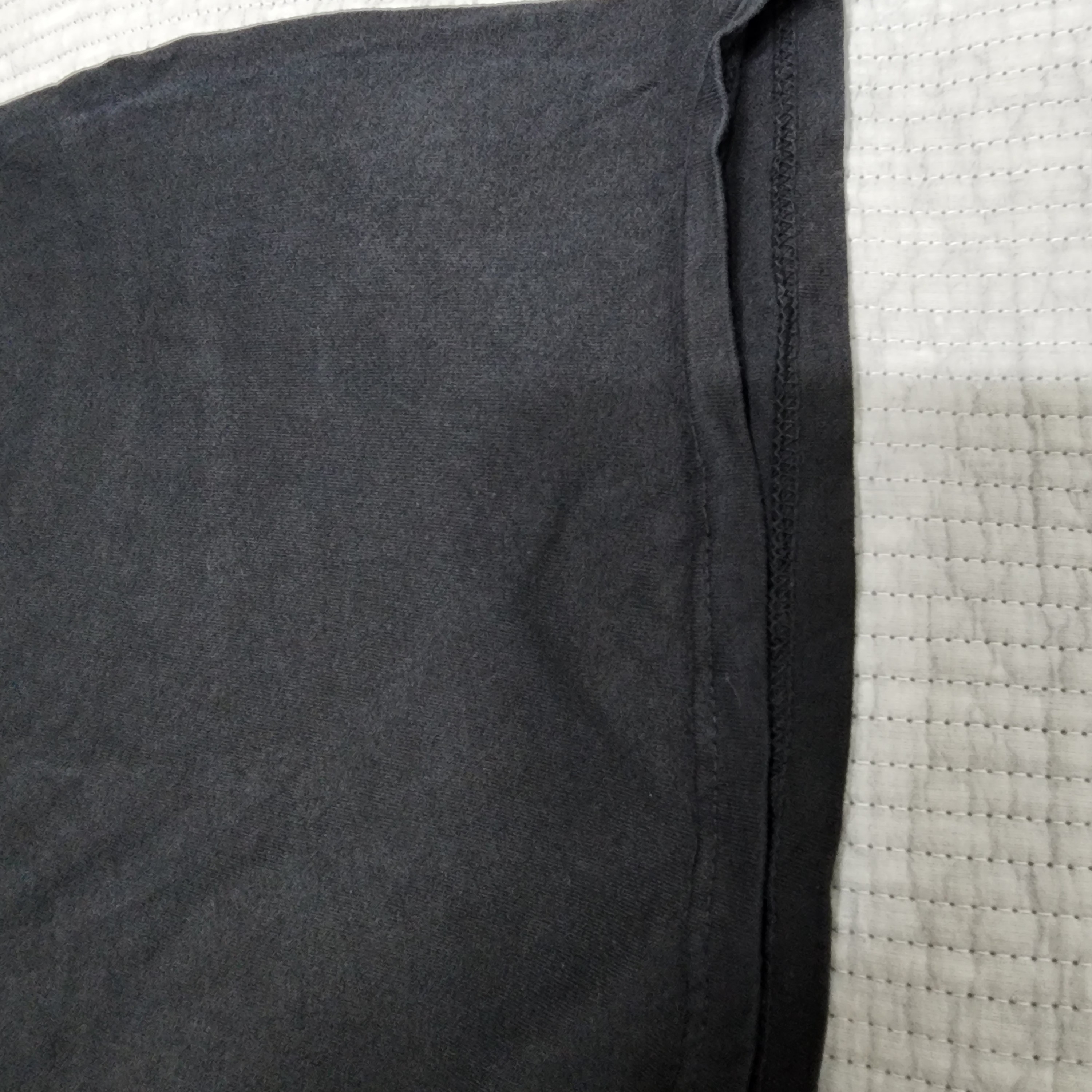 Stussy x Our Legacy Frame Pigment Dyed T-Shirt Black 착용 스타일 - 3