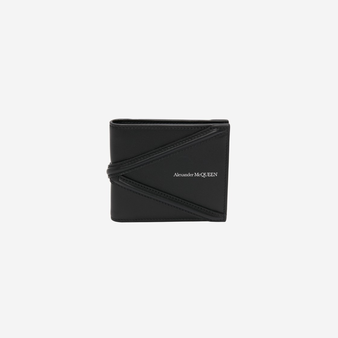 Alexander McQueen Harness Billfold Wallet Black 상세 이미지 1