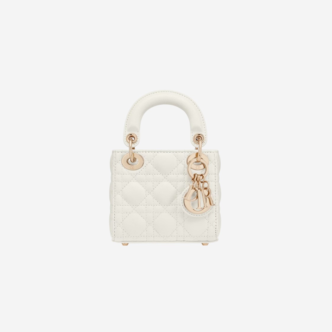 Dior Micro Lady Bag Cannage Lambskin Latte 상세 이미지 1