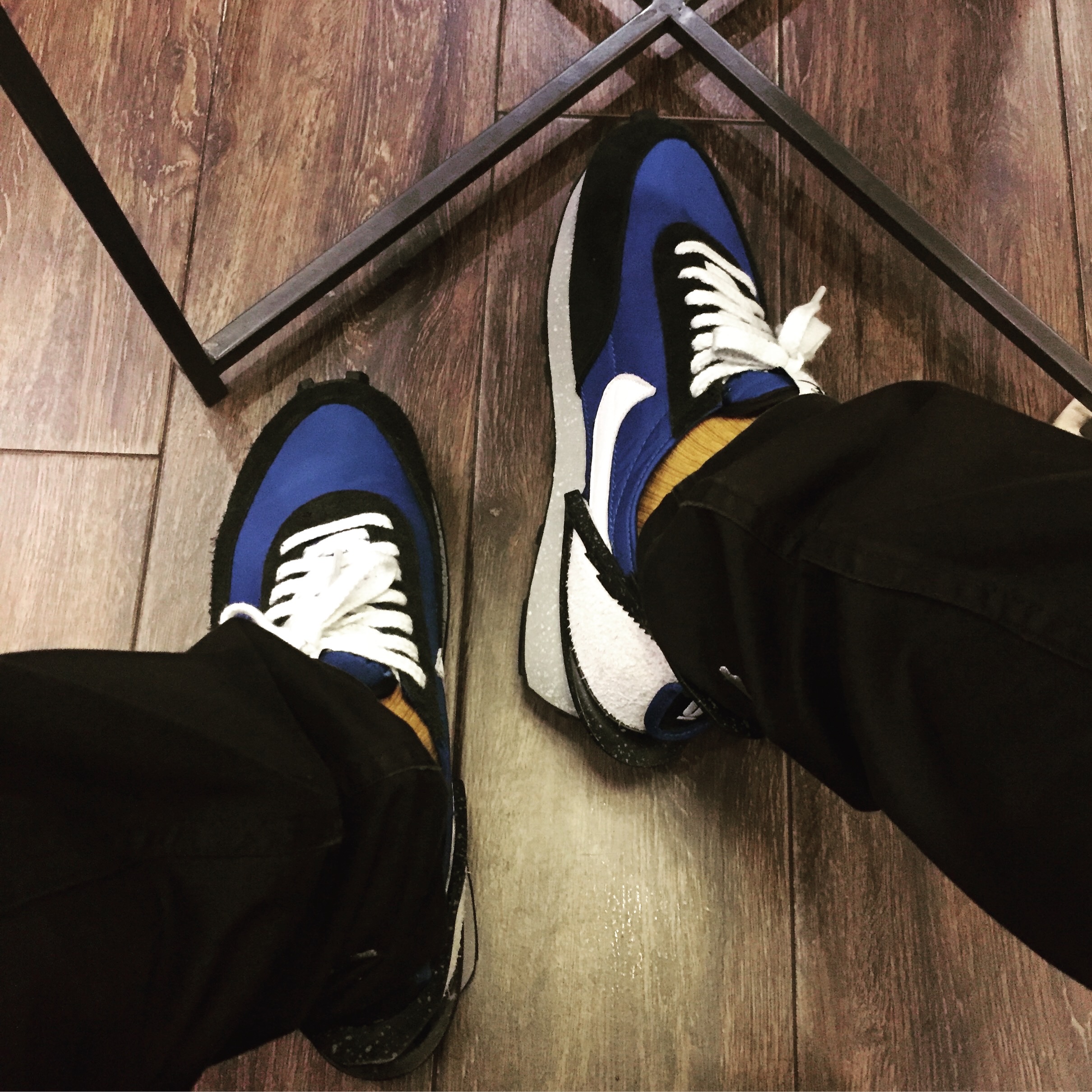 Nike x Undercover Daybreak Blue Jay 착용 스타일