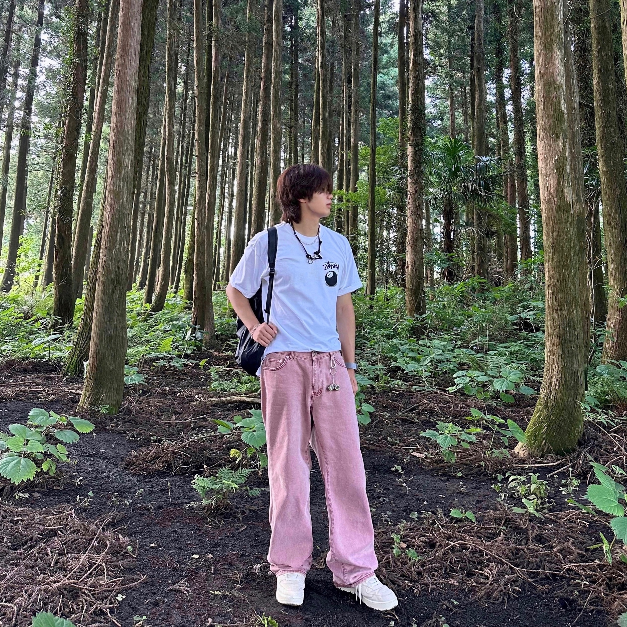 [KREAM 단독] Haleine Antique Piercing O Chain Bracelet Silver, Arc'teryx Heliad 15 Backpack Black 착용 스타일 - 1