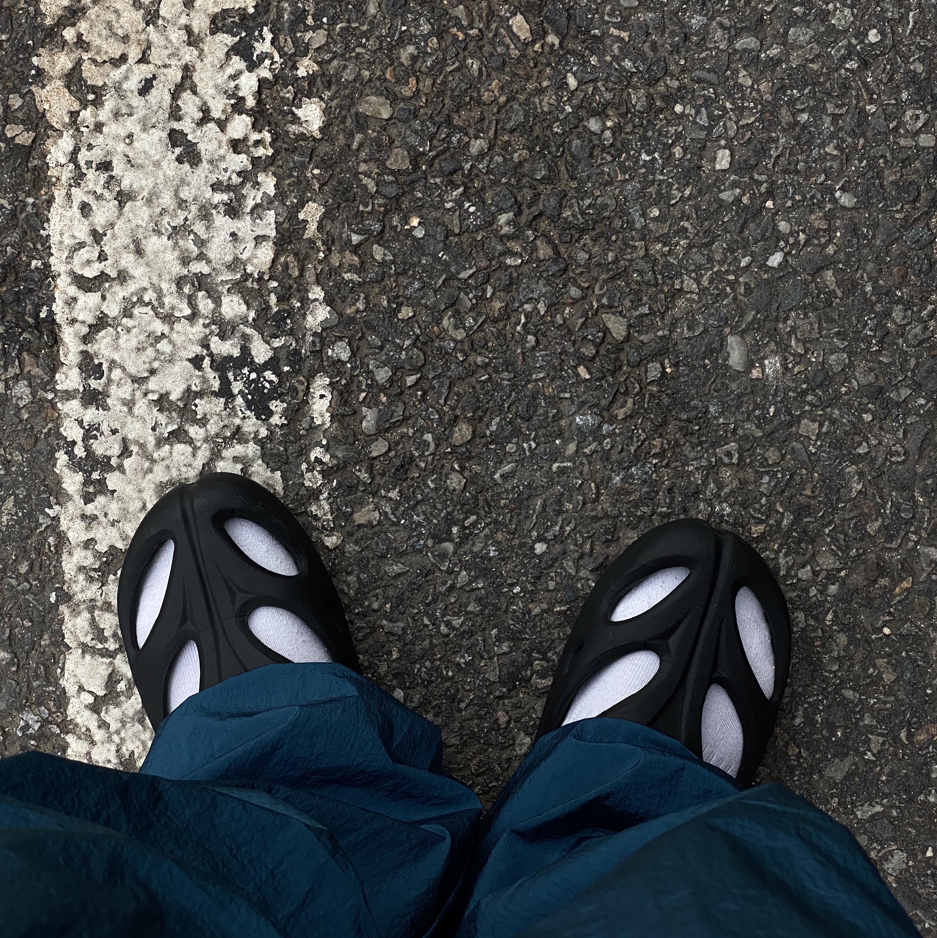 Keen Shanti Black Dawn Blue 착용 스타일