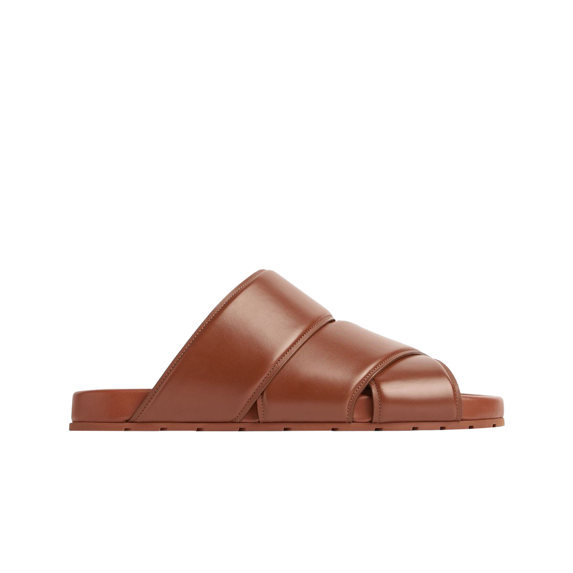 보테가 베네타 브릿지 뮬 샌들 브라운 슈가(Bottega Veneta Bridge Mule Sandal Brown Sugar) - 1