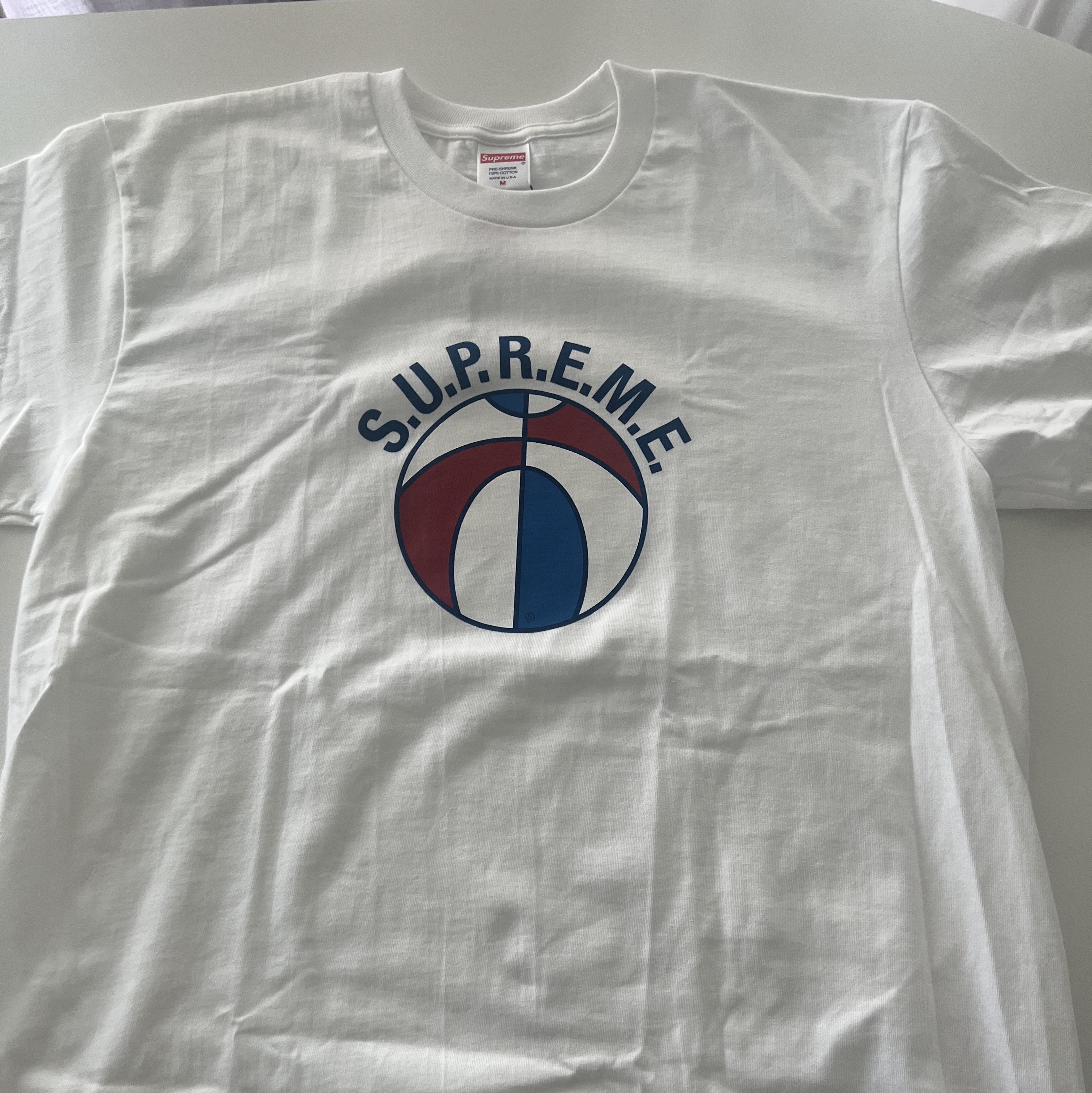 Supreme League T-Shirt White - 23SS 착용 스타일