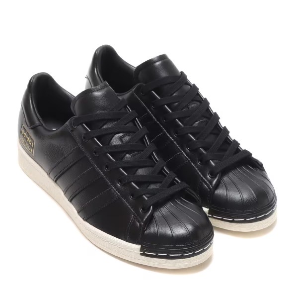 Adidas Superstar Lux Black White 착용 스타일 - 1