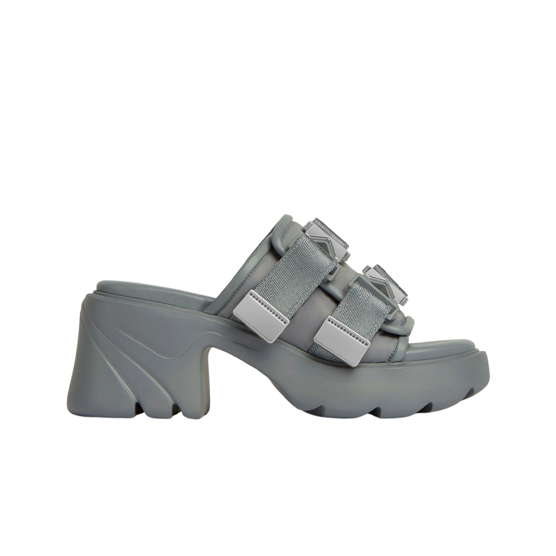 (W) 보테가 베네타 플래쉬 뮬 멀롯((W) Bottega Veneta Flash Mule Merlot) - 1
