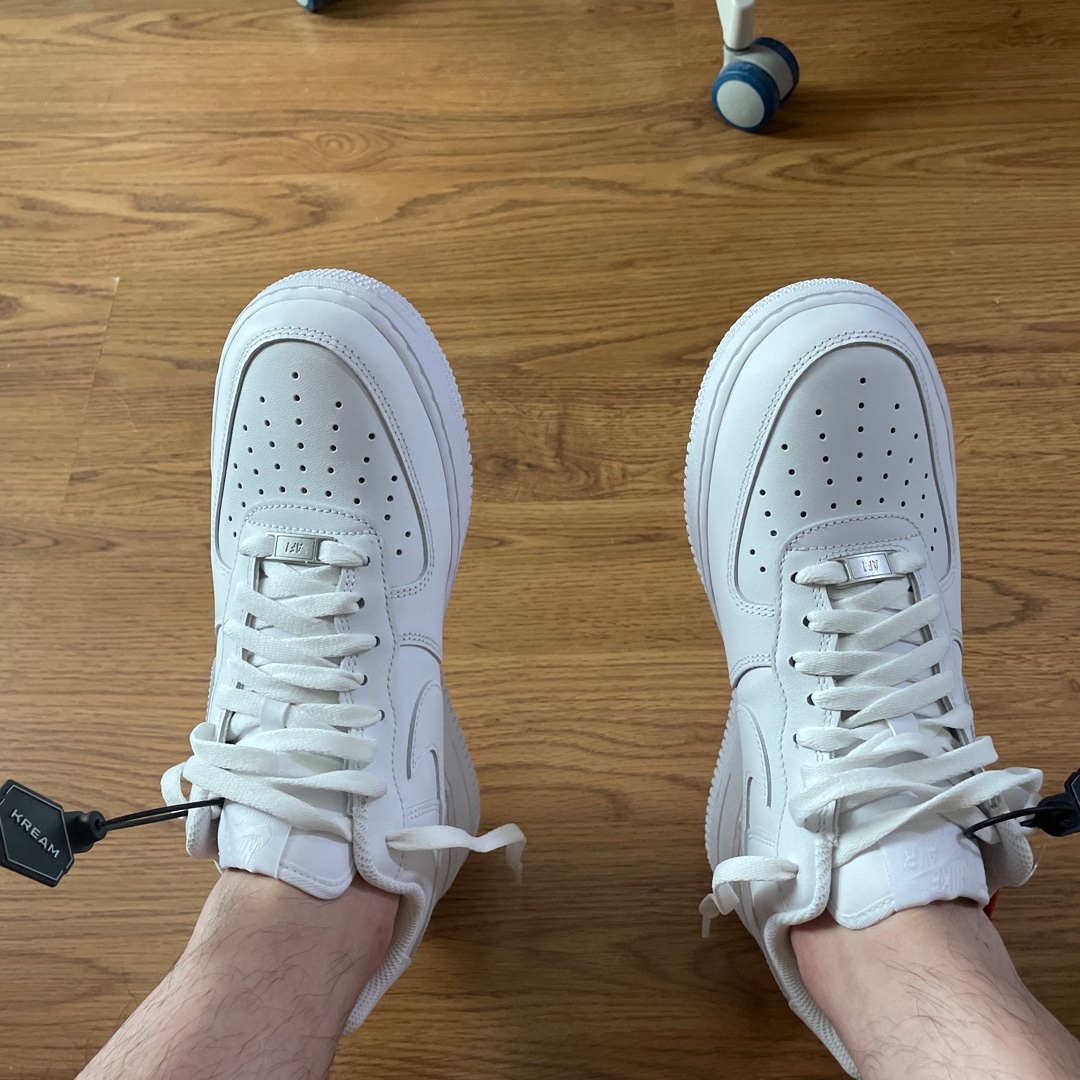 Nike Air Force 1 '07 Low White 착용 스타일