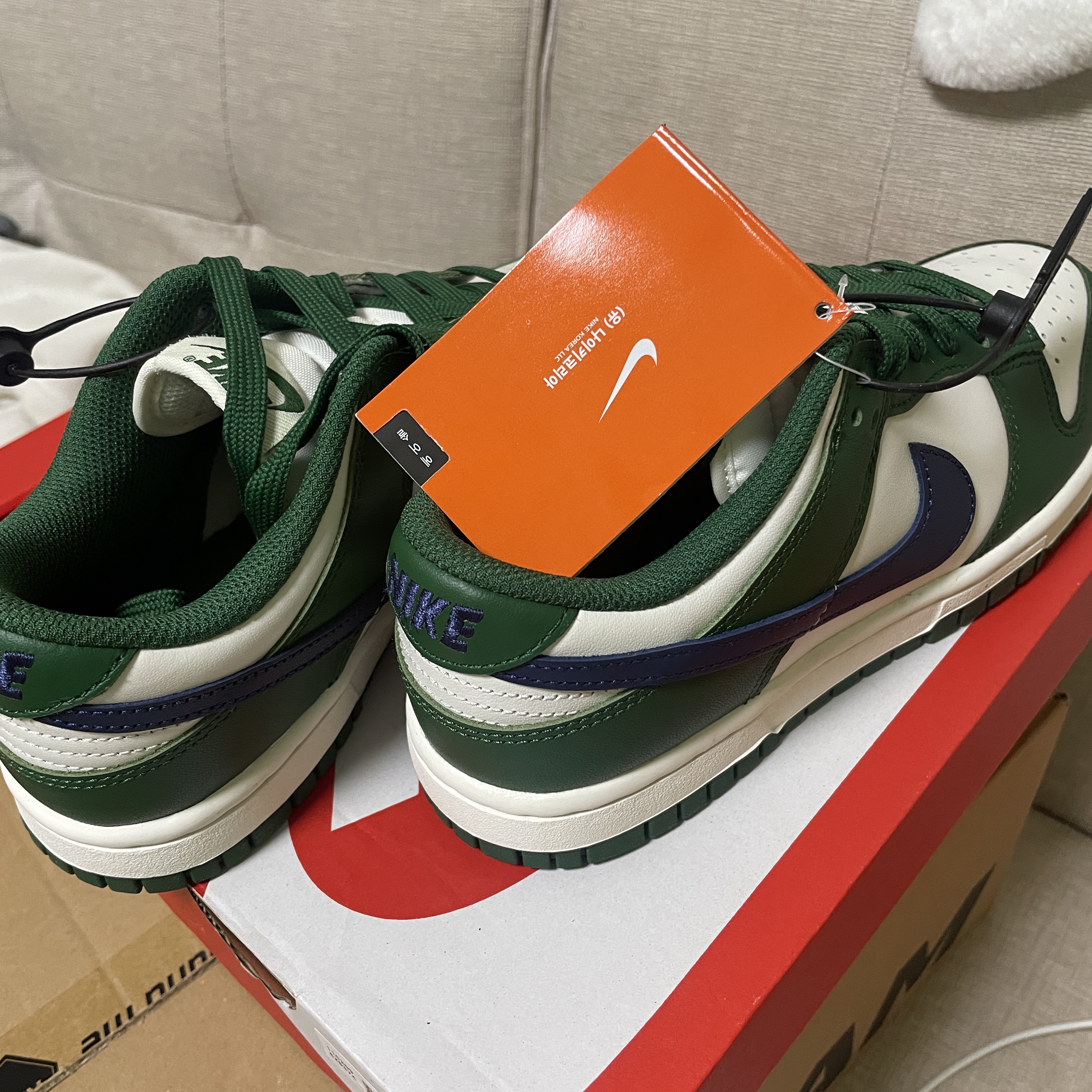 (W) Nike Dunk Low Gorge Green 착용 스타일