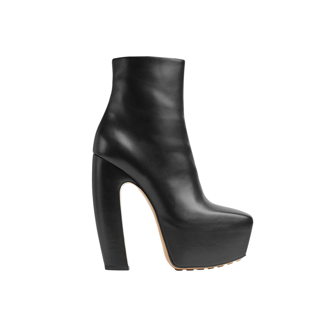 (W) 보테가 베네타 모스트라 앵클 부츠 블랙((W) Bottega Veneta Mostra Ankle Boot Black) - 1