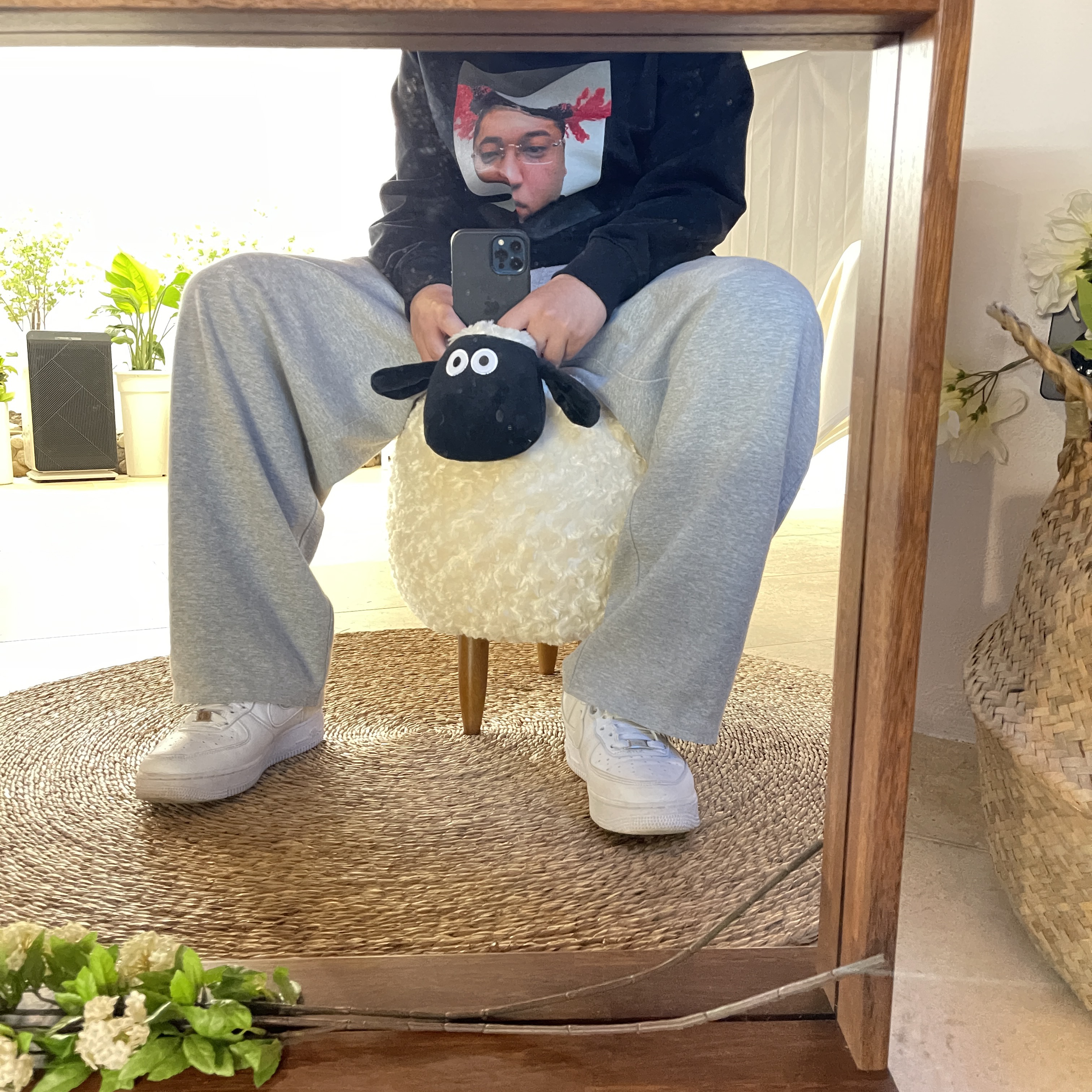 Nike x Drake Nocta Air Force 1 Low SP Certified Lover Boy White 착용 스타일