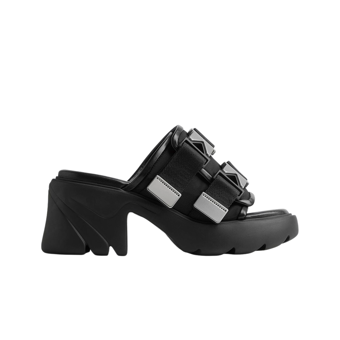 (W) 보테가 베네타 플래쉬 뮬 블랙((W) Bottega Veneta Flash Mule Black) - 1