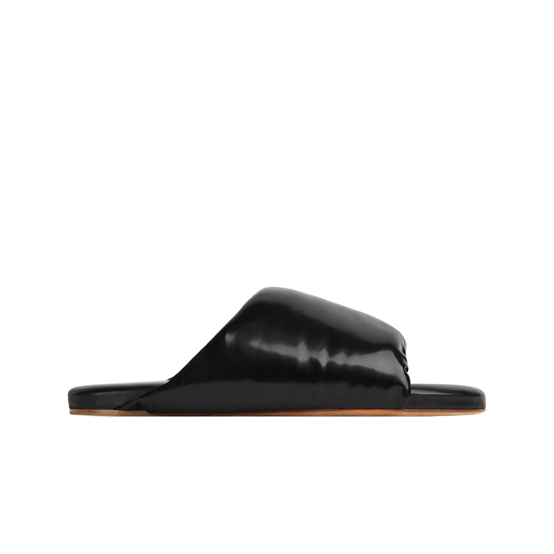 보테가 베네타 쿠션 뮬 블랙(Bottega Veneta Cushion Mule Black)