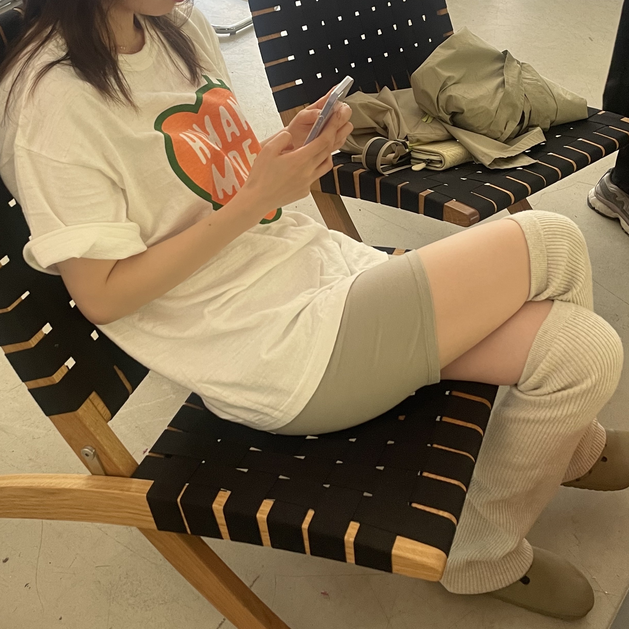 Human Made Graphic T-Shirt #12 White 착용 스타일 - 2