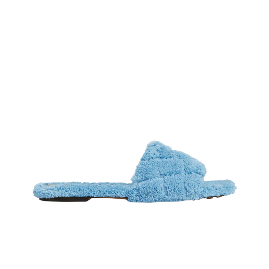 (W) Bottega Veneta Padded Flat Sandal Indigo